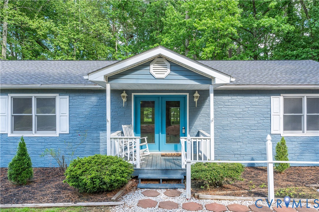 1024 Green Hill Road South Hill, VA 23970 - Photo 21 of 30 a front view of a house with garden