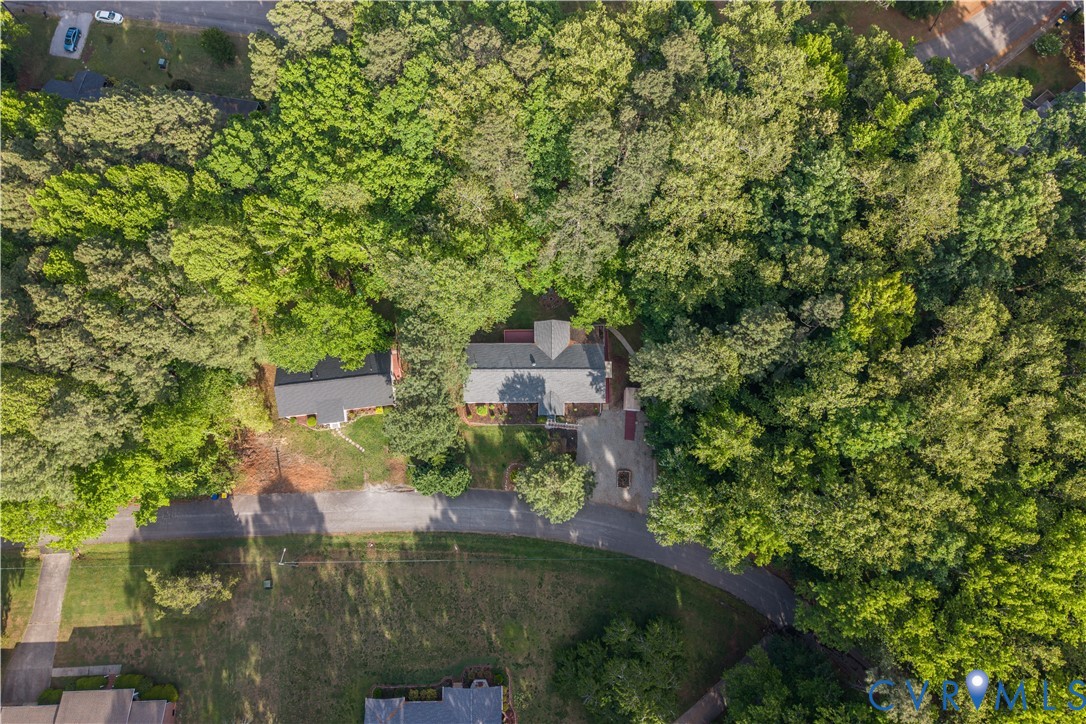1024 Green Hill Road South Hill, VA 23970 - Photo 29 of 30 an aerial view of a house with a yard