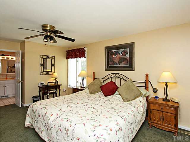 2509 Pleasant Union Church Road Raleigh, NC 27614 - Photo 13 of 25 Another view of the master.. Door to the left leads to the ensuite bath.