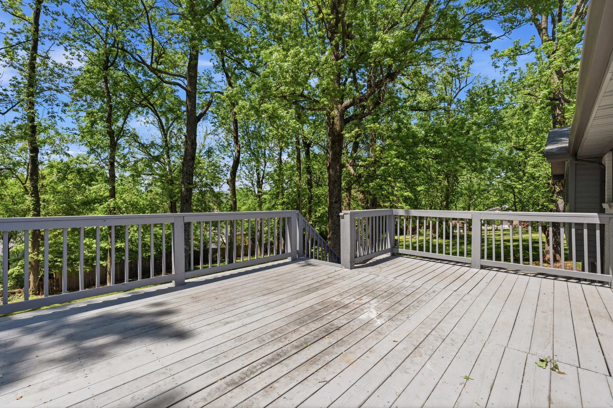616 Baton Rouge Court Hermitage, TN 37076 - Photo 40 of 43 a view of balcony with wooden floor and fence