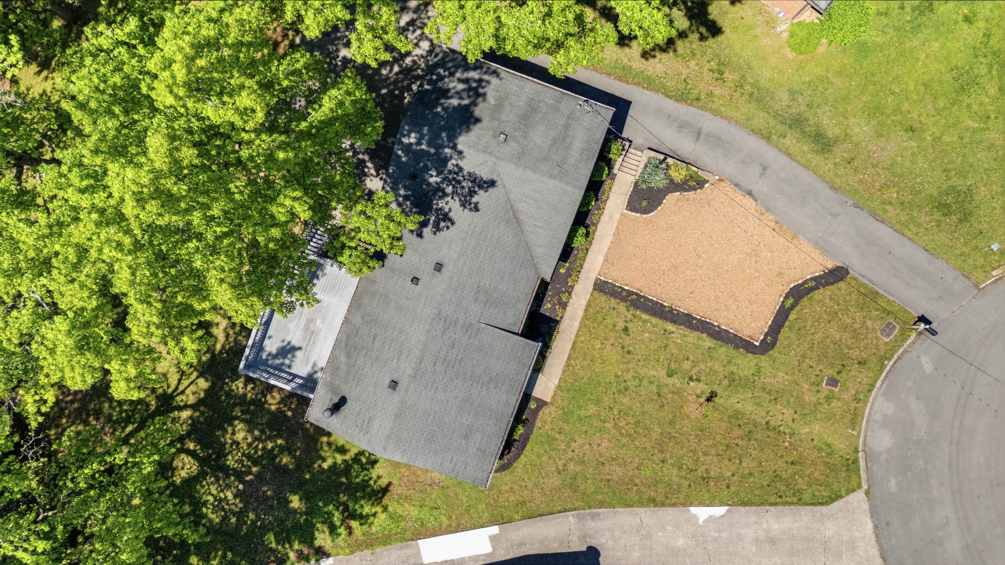 616 Baton Rouge Court Hermitage, TN 37076 - Photo 5 of 43 an aerial view of a house with a garden