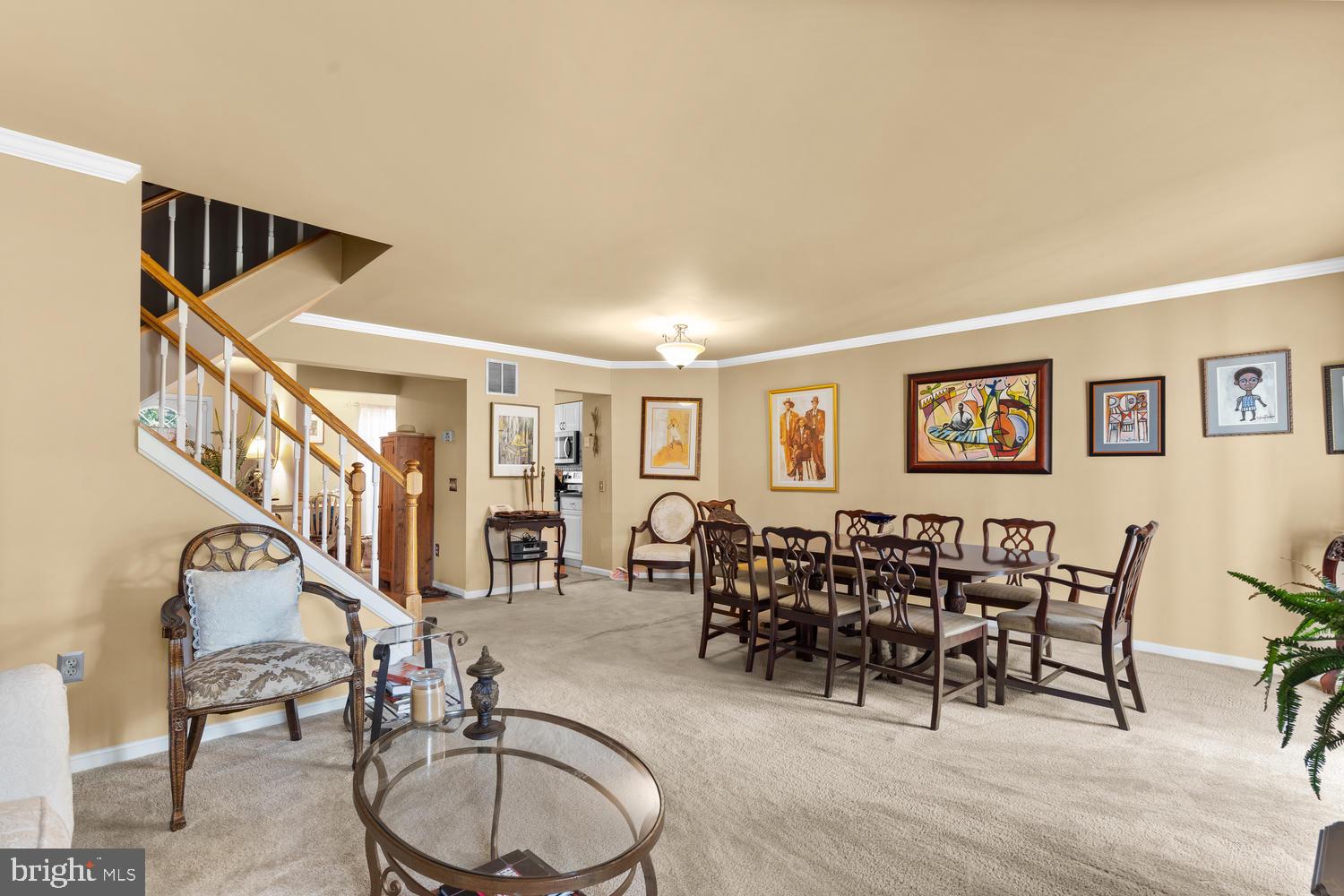 643 Concerto Lane Silver Spring, MD 20901 - Photo 3 of 20 Living Room and Dining Room