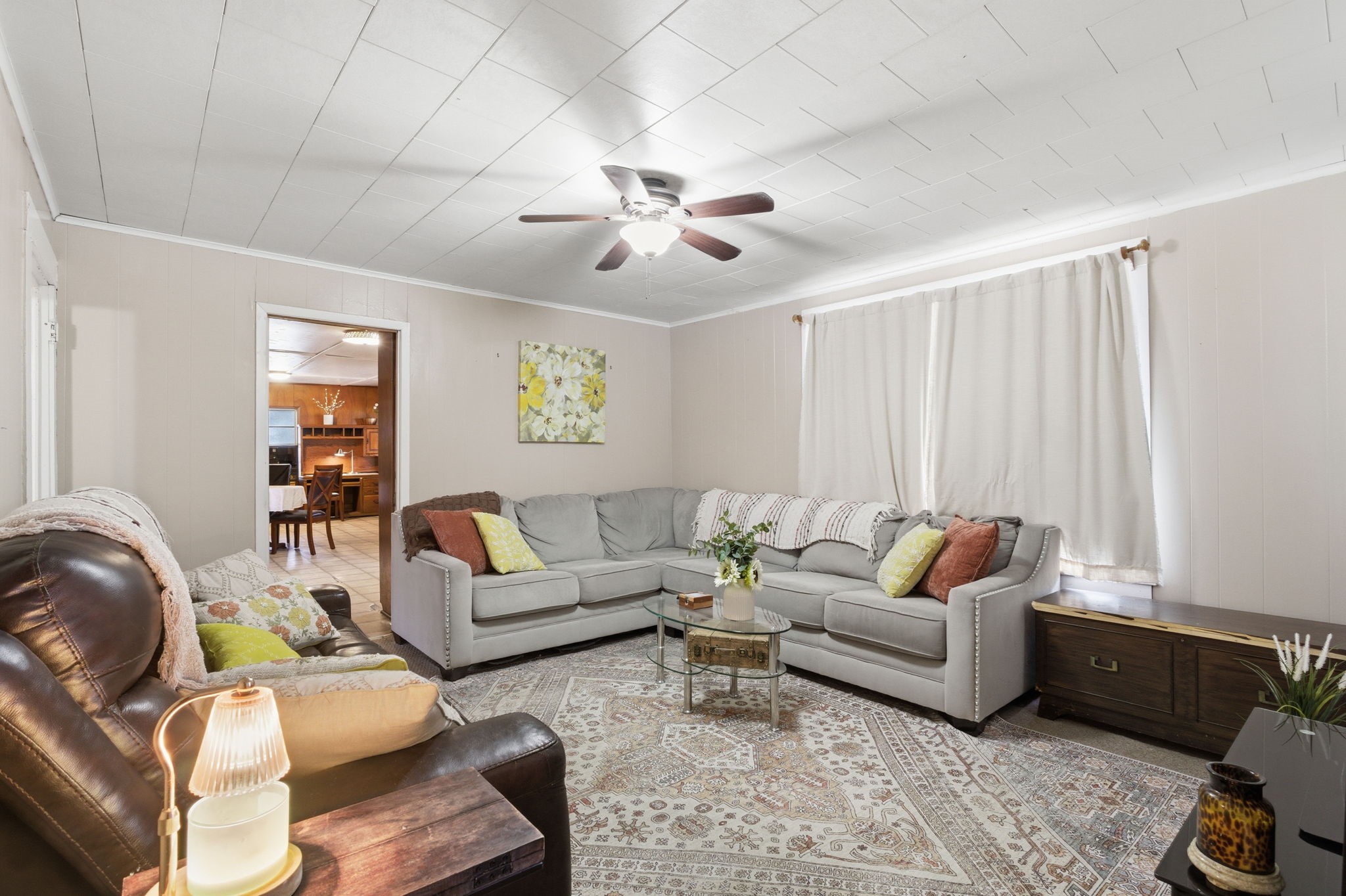 6902 Concord Road Beaumont, TX 77708 - Photo 5 of 18 a living room with furniture and a large window