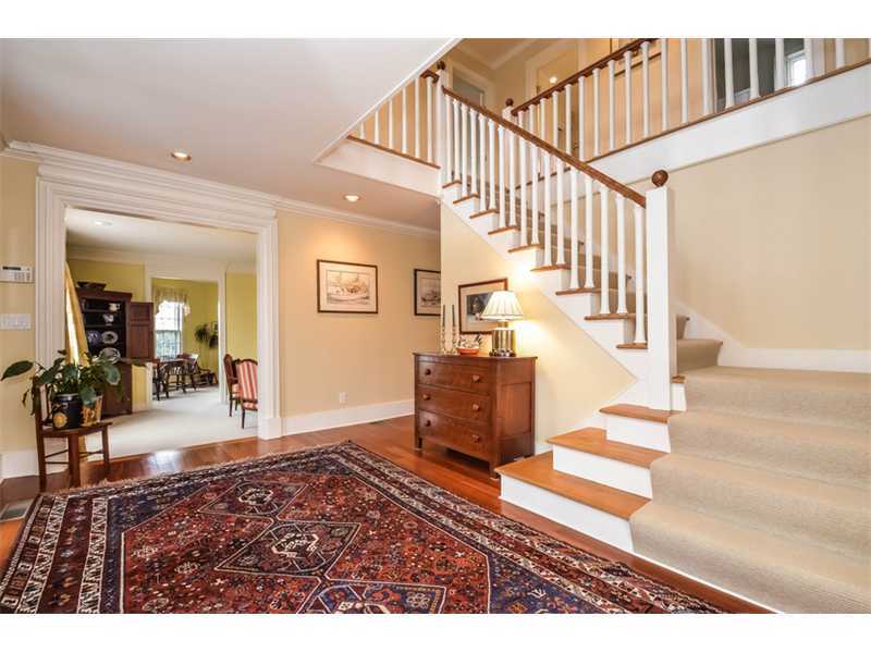 106 Goodwives River Road Darien, CT 06820 - Photo 6 of 24 a view of entryway livingroom and hall