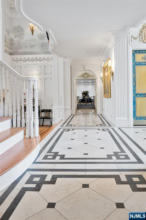 12 The Esplanade Alpine, NJ 07620 - Photo 15 of 41 a view of a living room and a kitchen