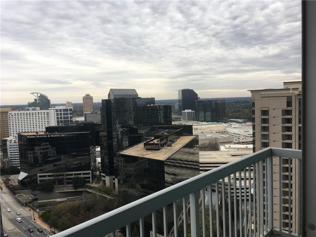 3324 Peachtree Road, Unit 2213 Atlanta, GA 30326 - Photo 24 of 42 a view of a balcony with two chairs