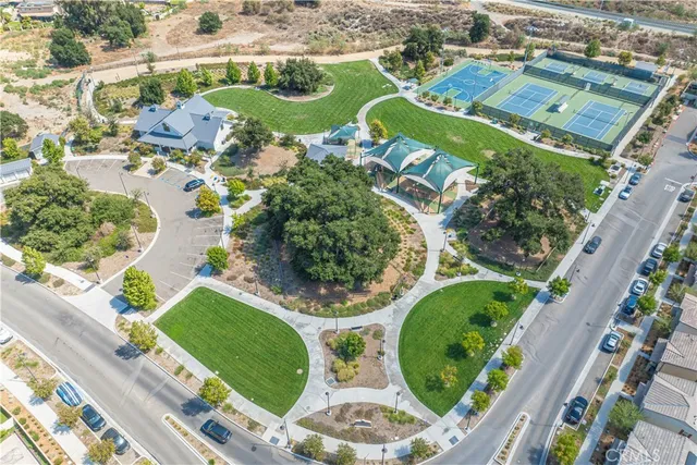 a view of a balcony with city view