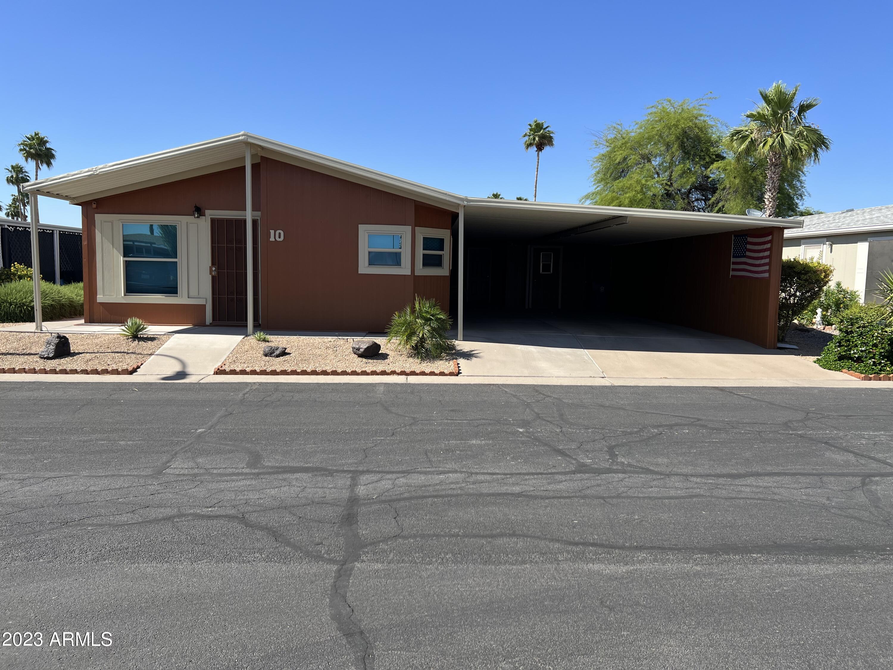 3700 South Tomahawk Road, Unit 10 Apache Junction, AZ 85119 - Photo 1 of 15 FRONT OF HOME
