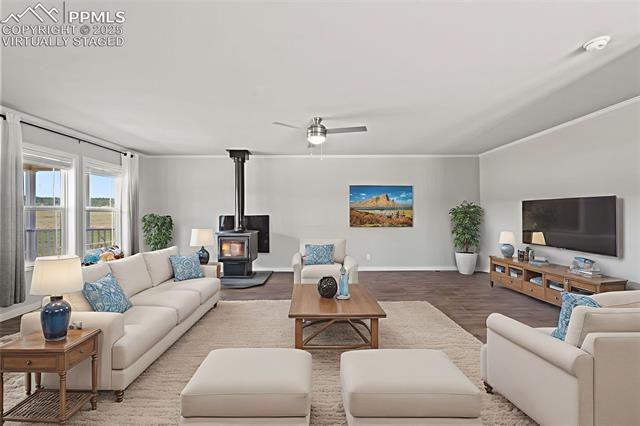 567 High Pasture Road Florissant, CO 80816 - Photo 3 of 48 Virtually staged living room
