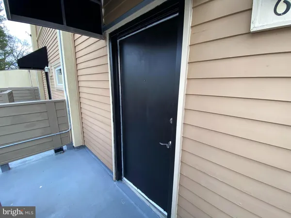 a view of front door