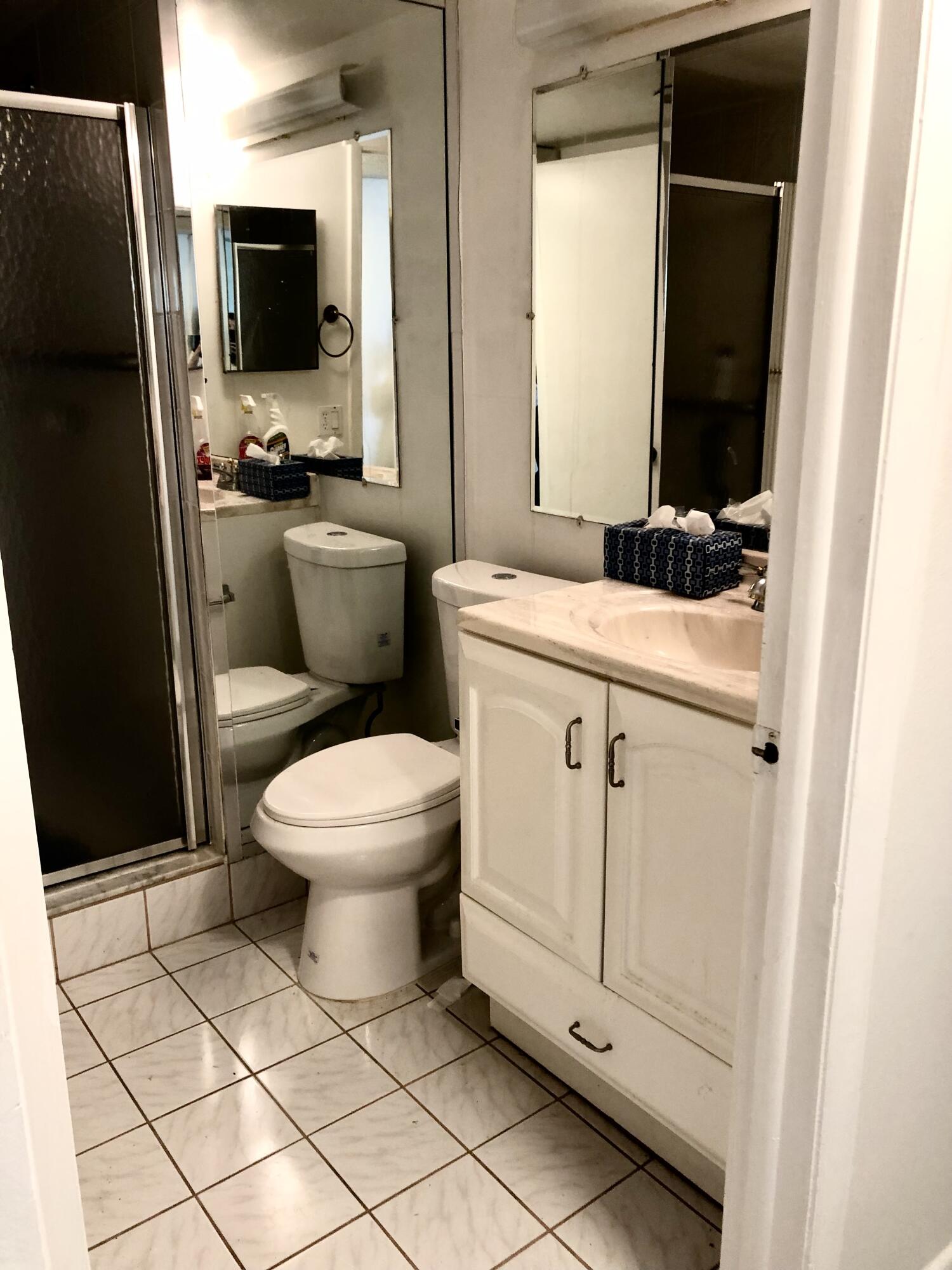 9233 Southwest 8th Street, Unit 110 Boca Raton, FL 33428 - Photo 11 of 24 Guest Hall Bath