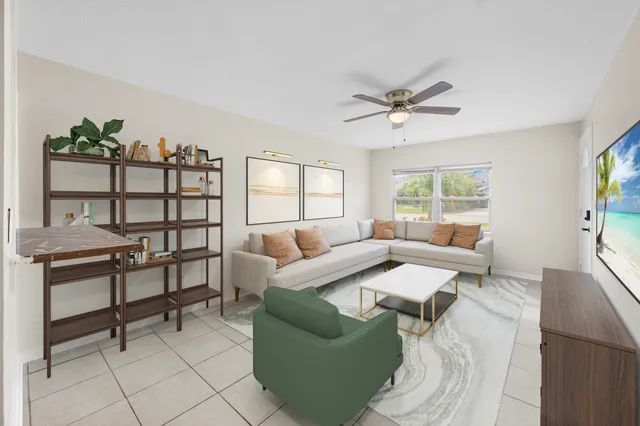 a view of room with window