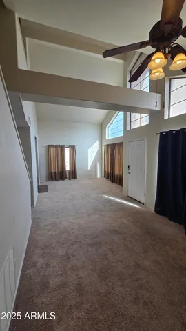 a view of empty room