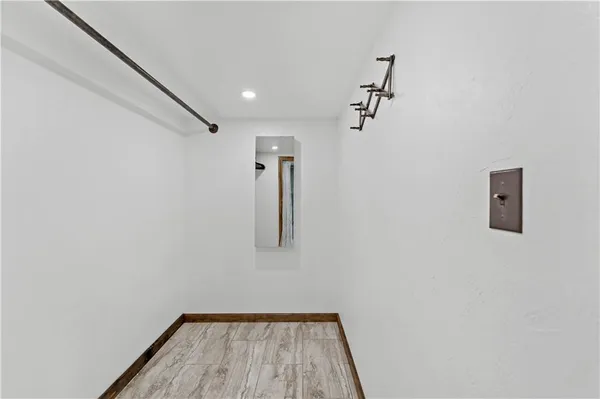 a room with furniture and window