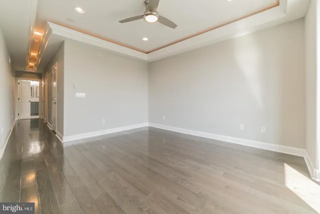 wooden floor in an empty room