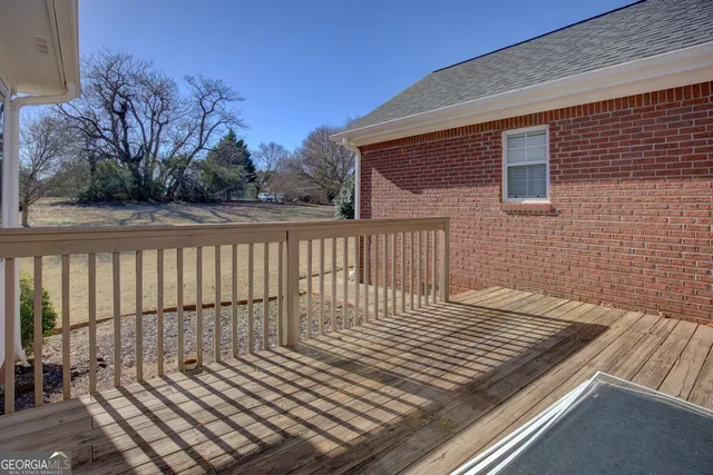 a view of empty space with trees