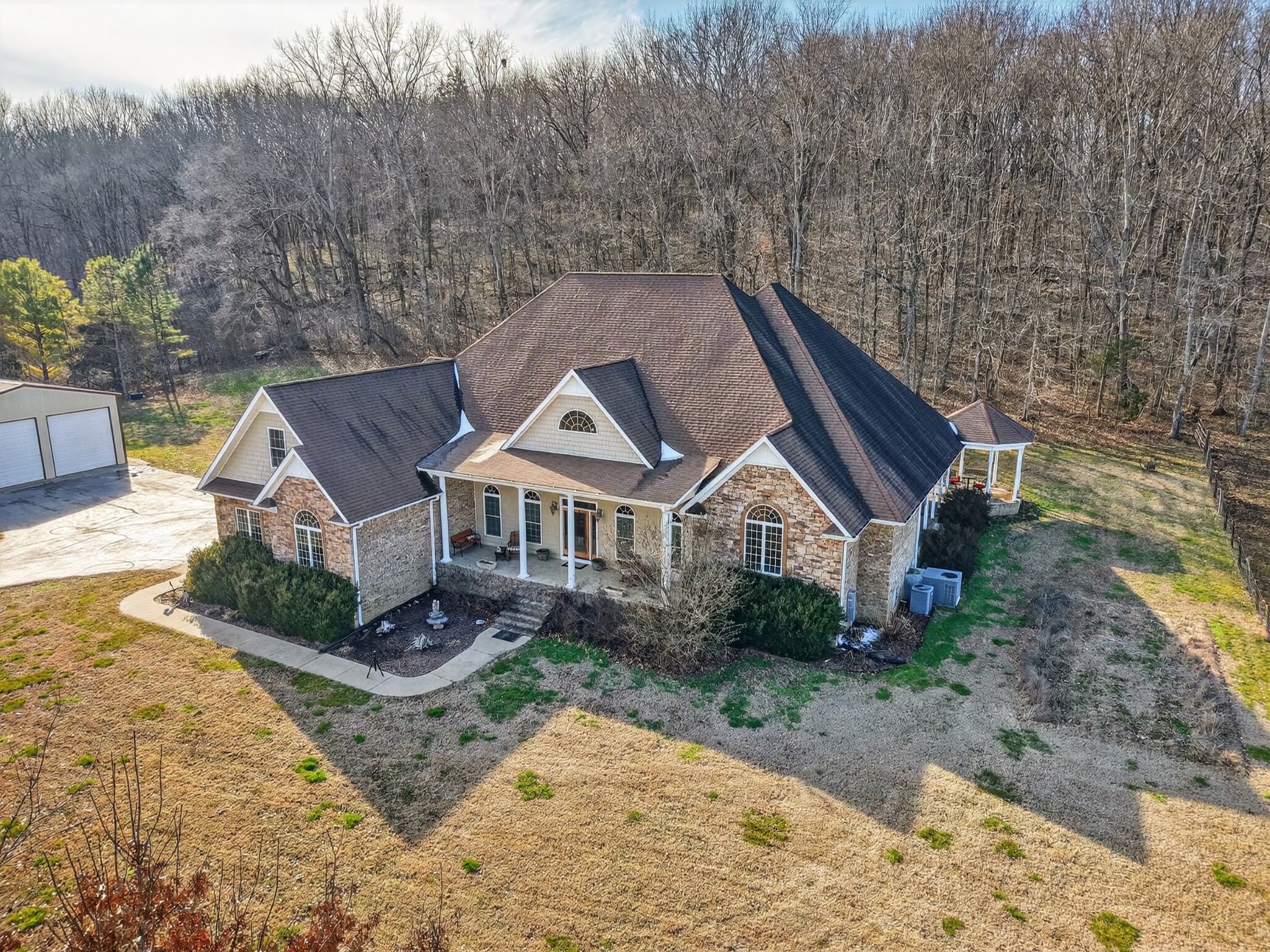 600 Bates Hollow Road Prospect, TN 38477 - Photo 3 of 68 a aerial view of a house with a yard