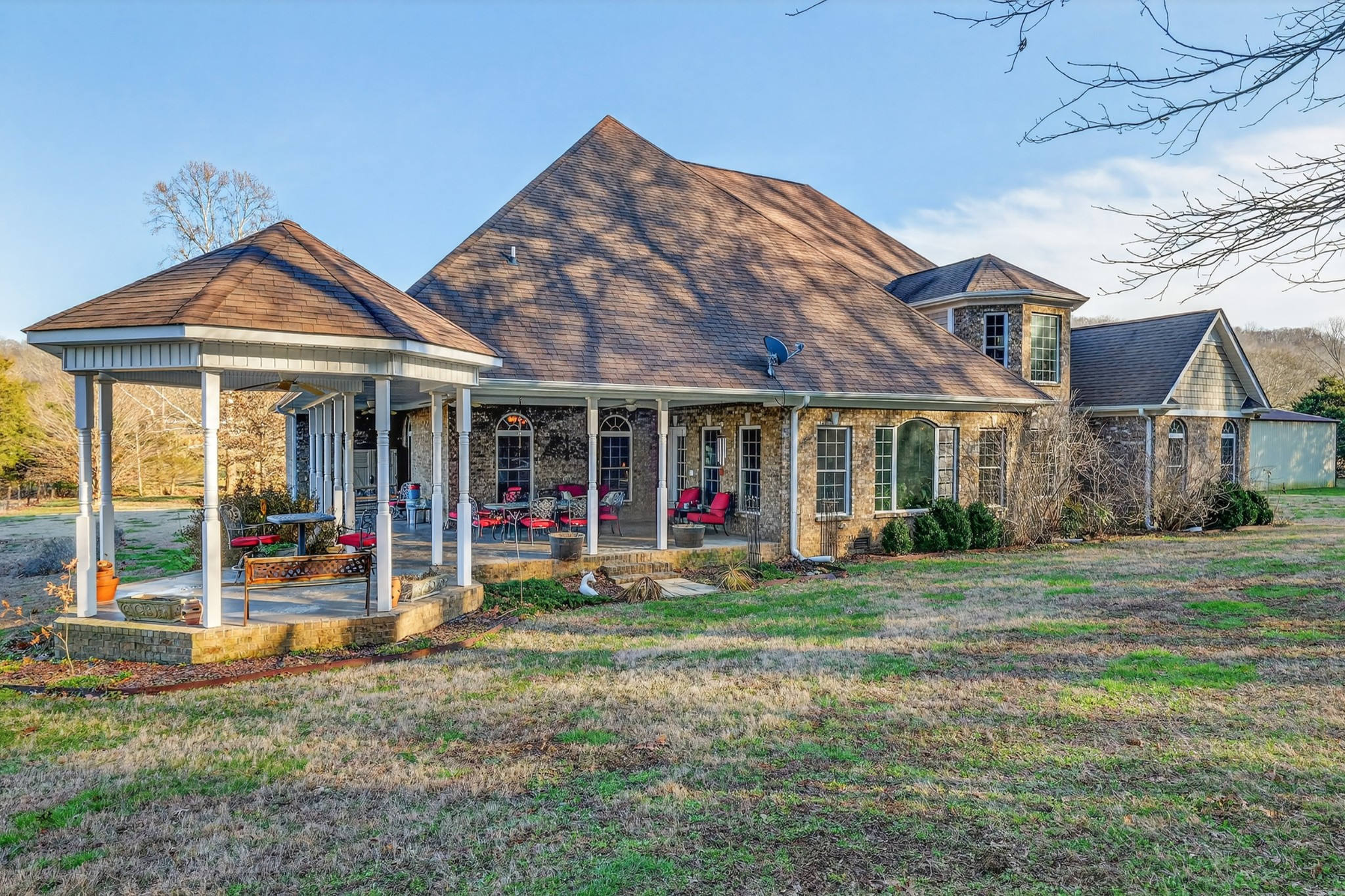 600 Bates Hollow Road Prospect, TN 38477 - Photo 53 of 68 a view of a house with a yard and sitting area