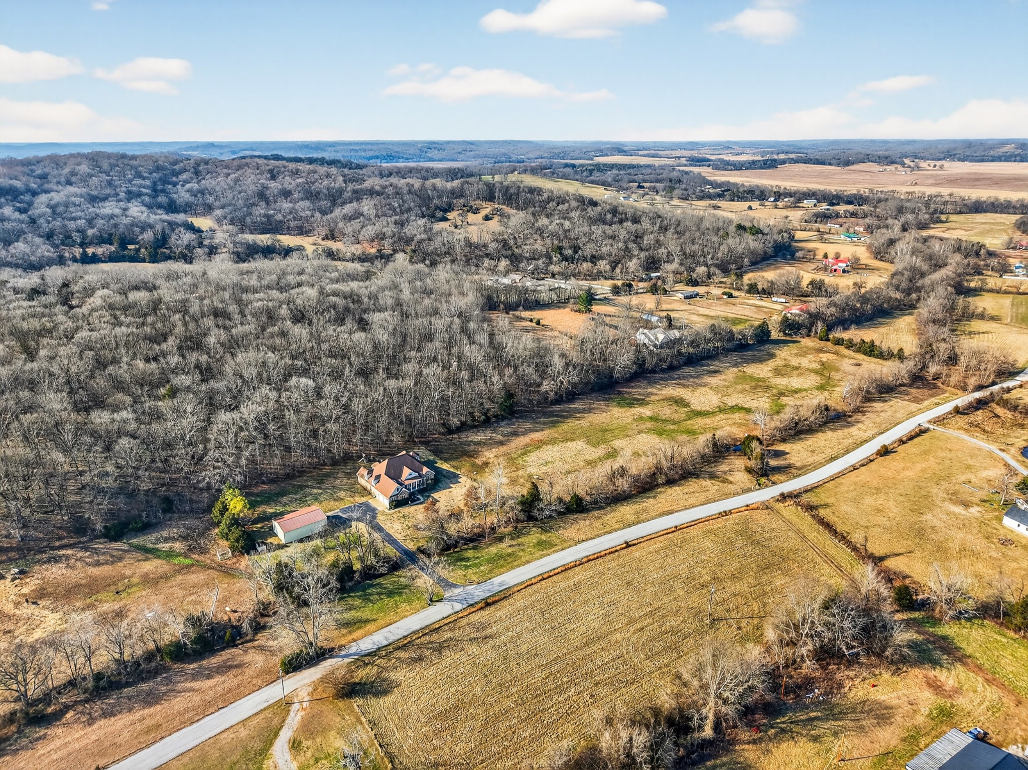 600 Bates Hollow Road Prospect, TN 38477 - Photo 62 of 68 an aerial view of residential houses with outdoor space