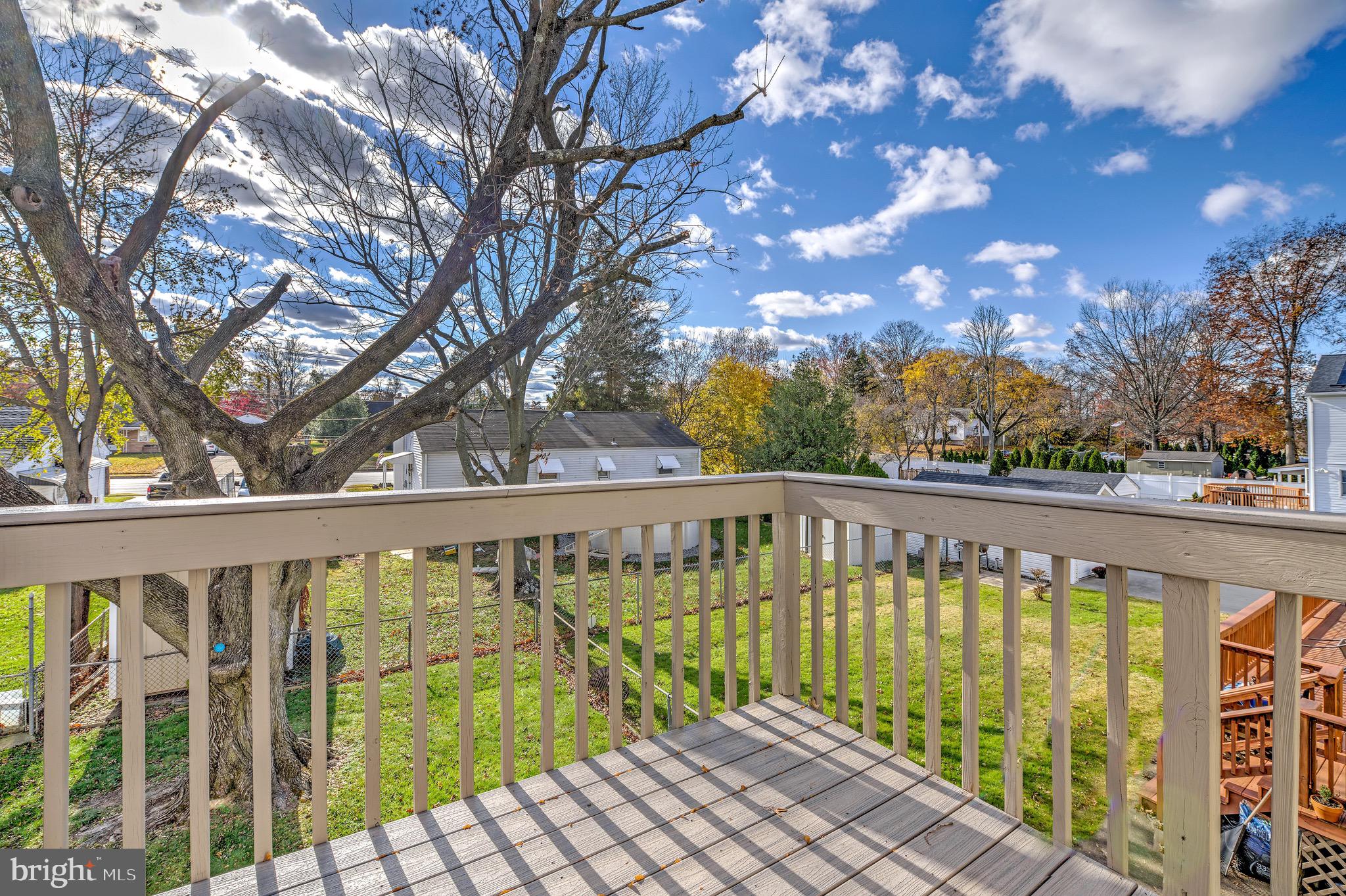 1823 Orchard Avenue Hamilton, NJ 08610 - Photo 14 of 37 Second Floor Balcony