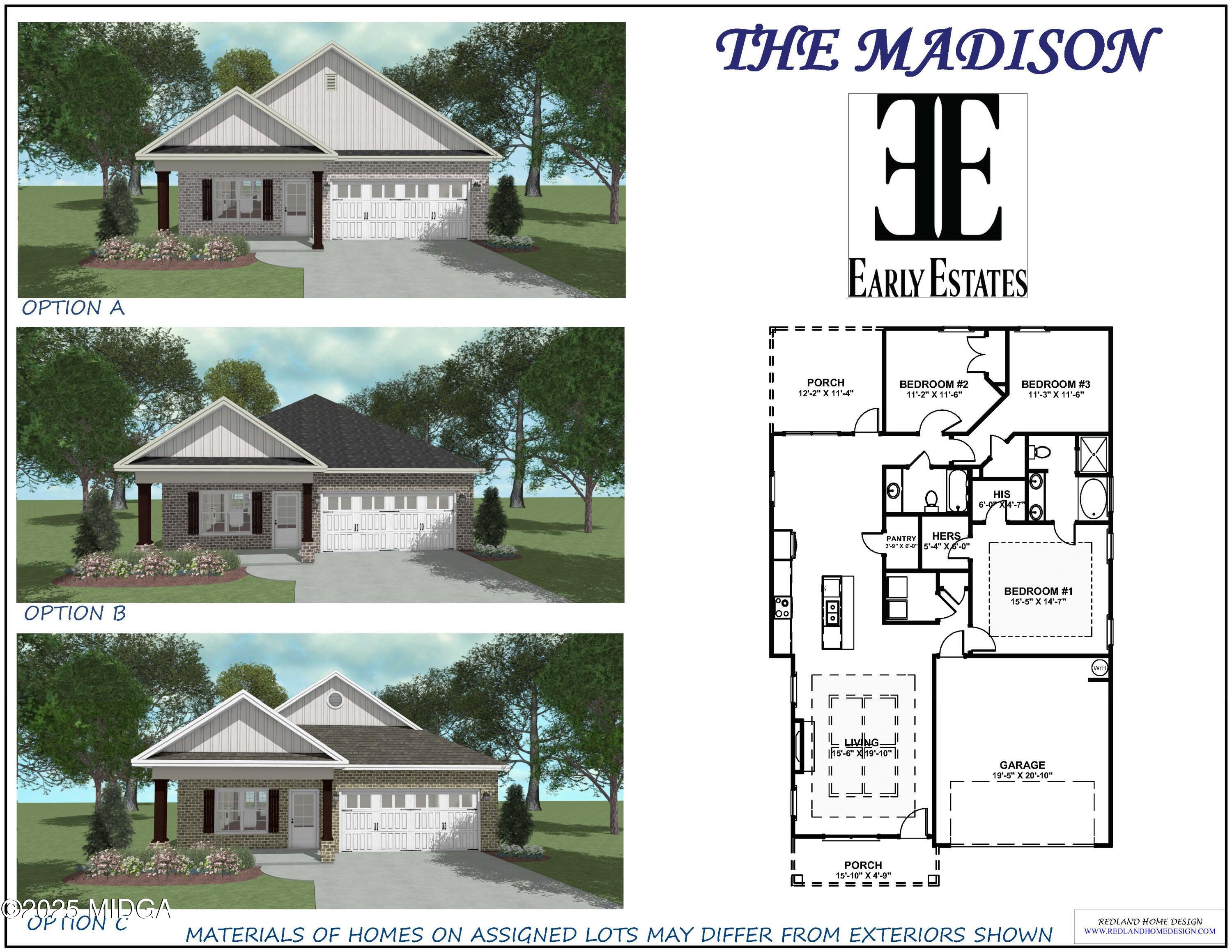 212 Eric Court Byron, GA 31008 - Photo 36 of 36 Floor Plan