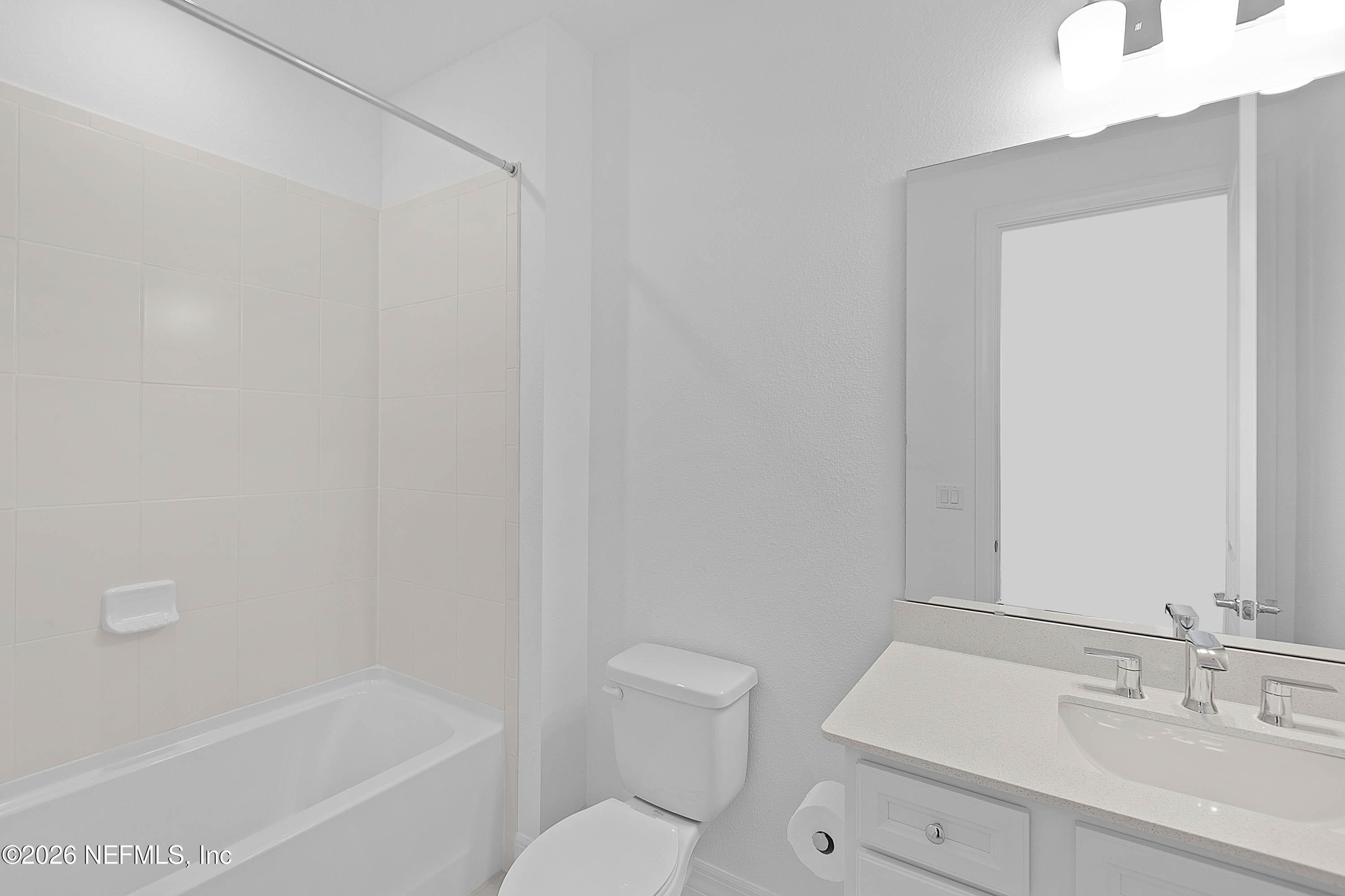 4963 Shell Crk Trail Jacksonville, FL 32226 - Photo 14 of 39 a bathroom with a sink a toilet and shower