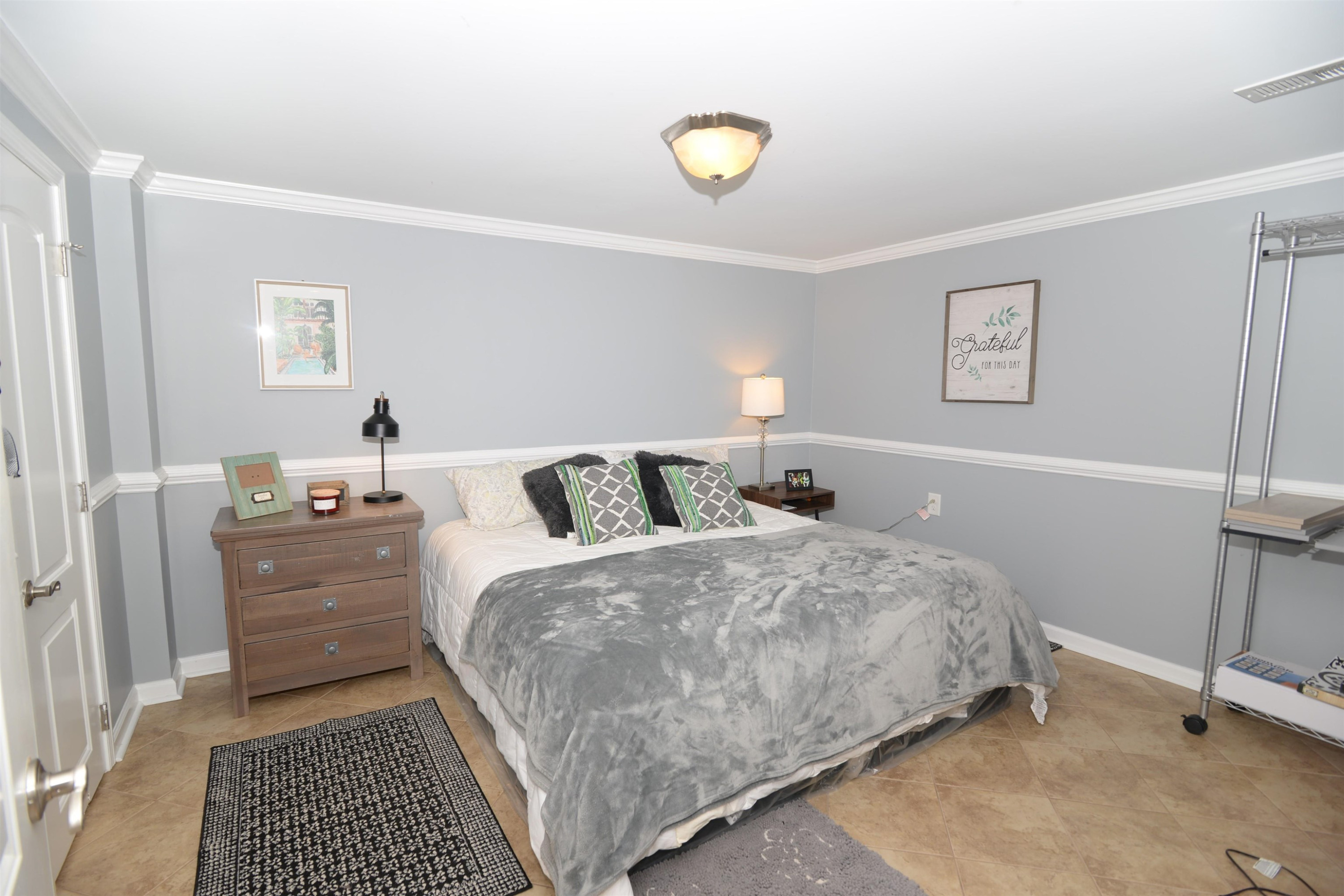 1023 Legend Road Raleigh, NC 27603 - Photo 21 of 30 There is another large bedroom in the basement. Secondary Bedroom