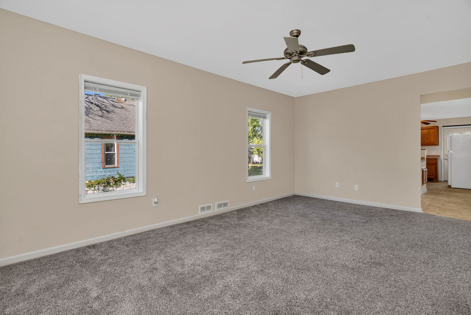 212 East Chippewa Street Dwight, IL 60420 - Photo 2 of 32 a view of an empty room with a window