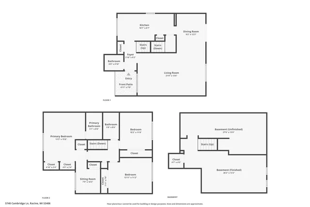 $210,000 | 5740 Cambridge Lane, Unit 1, Mount Pleasant, WI 53406