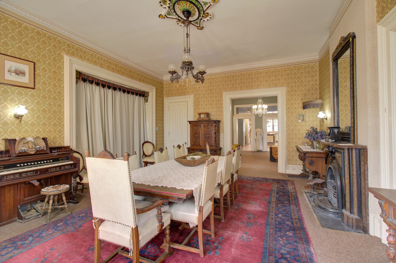 402 West Lincoln Way Morrison, IL 61270 - Photo 25 of 43 a view of a a dining room with furniture window and wooden floor
