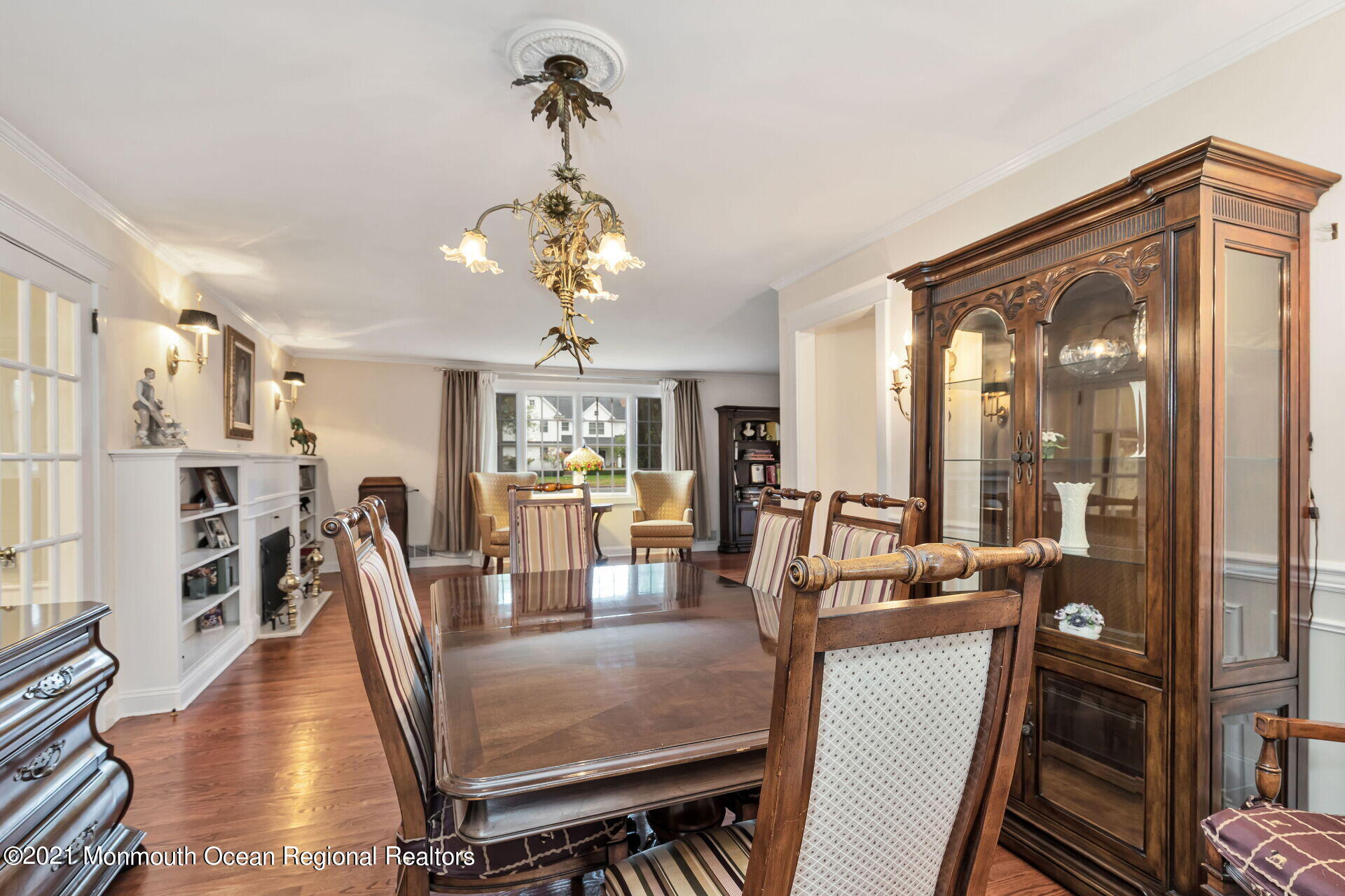 16 Westwood Road Little Silver, NJ 07739 - Photo 14 of 39 a view of a dining room with furniture window and wooden floor