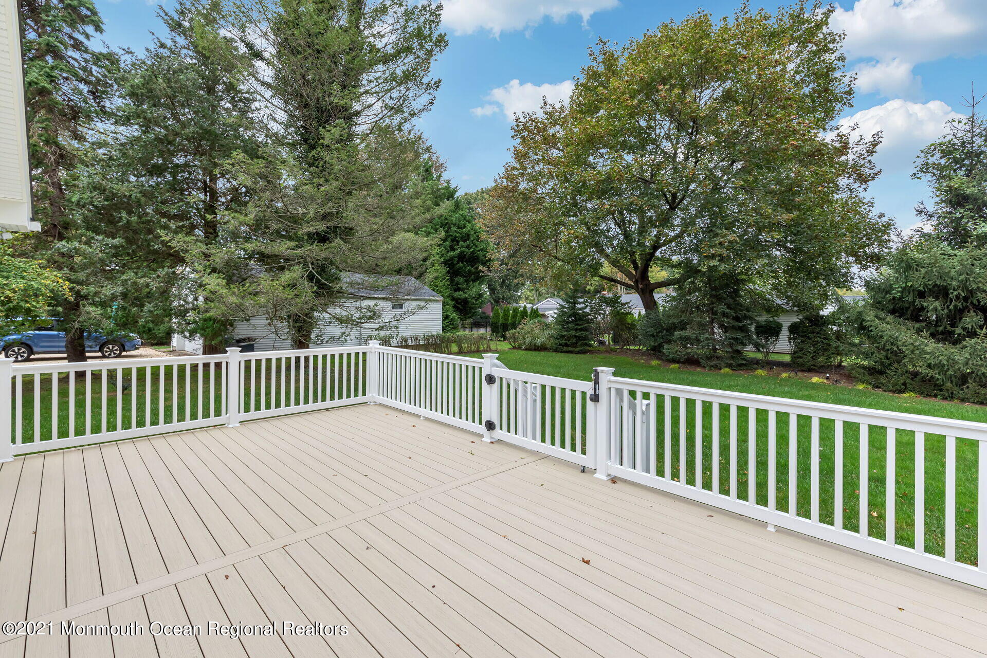 16 Westwood Road Little Silver, NJ 07739 - Photo 33 of 39 a balcony with view of trees in the background