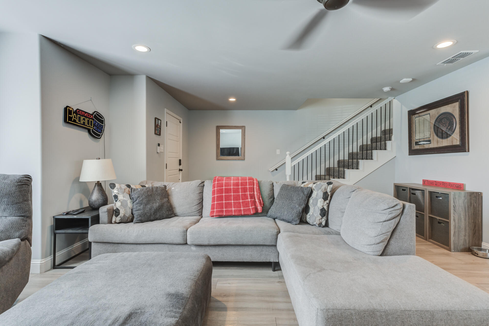 2414 25th Street Lubbock, TX 79411 - Photo 8 of 61 a living room with furniture and a wooden floor