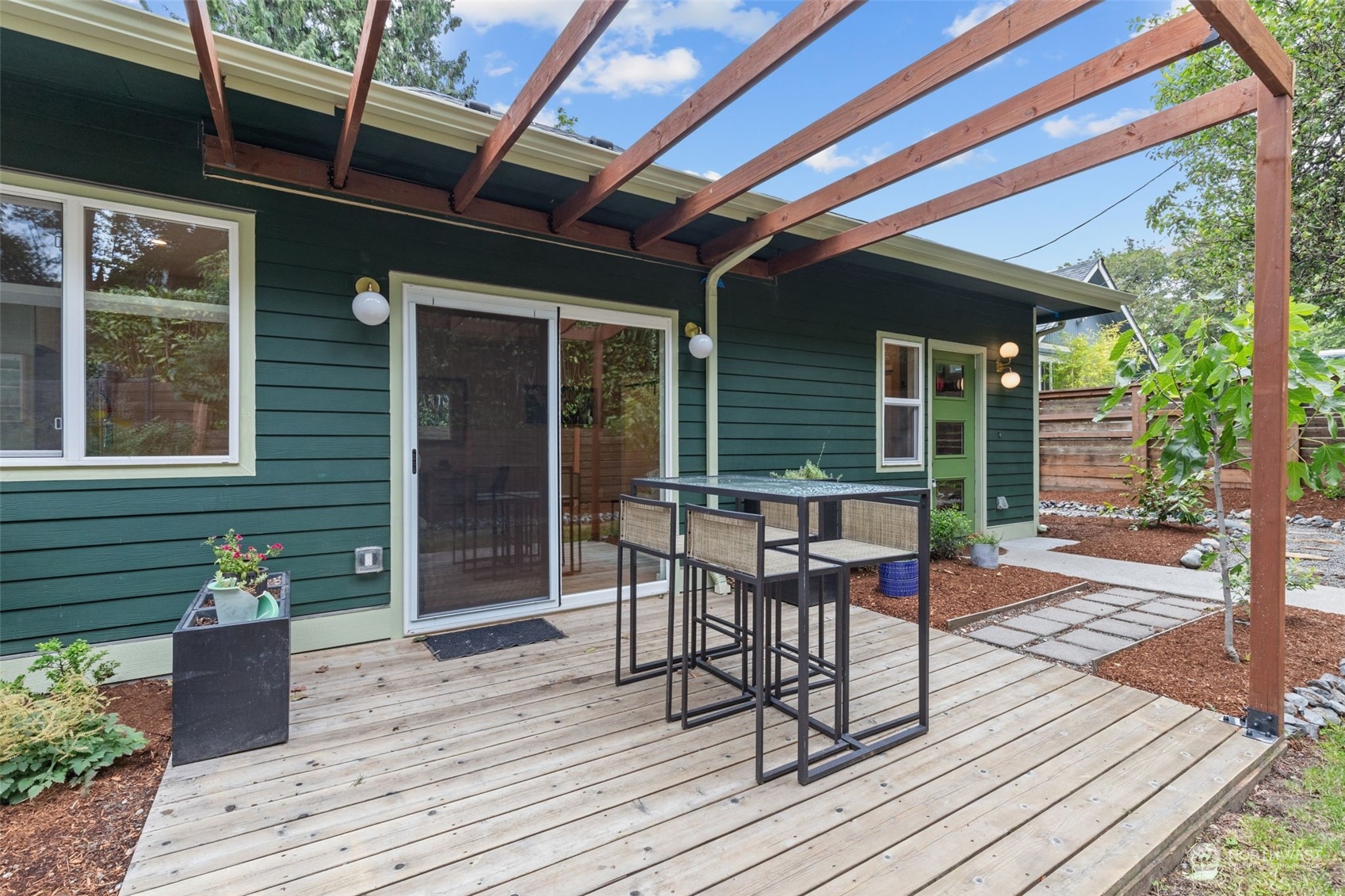 5503 Renton Avenue South Seattle, WA 98118 - Photo 25 of 39 a backyard of a house with seating space