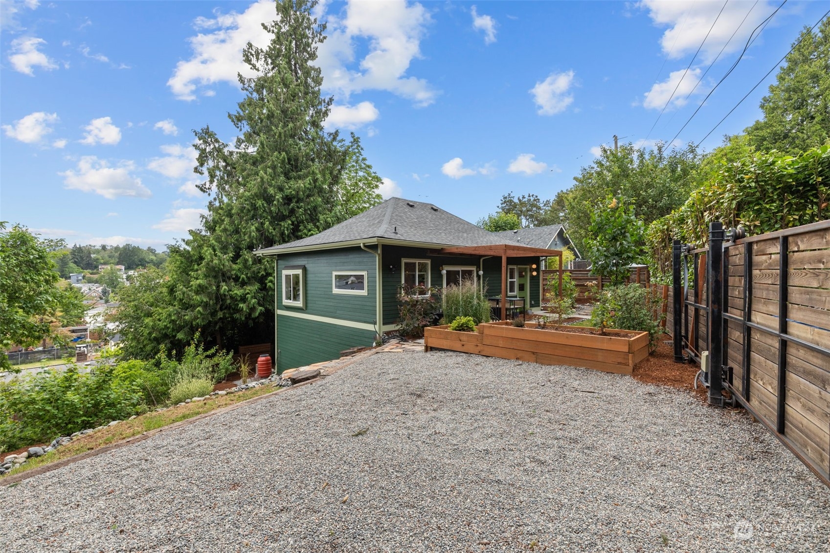 5503 Renton Avenue South Seattle, WA 98118 - Photo 27 of 39 a front view of house with yard and green space