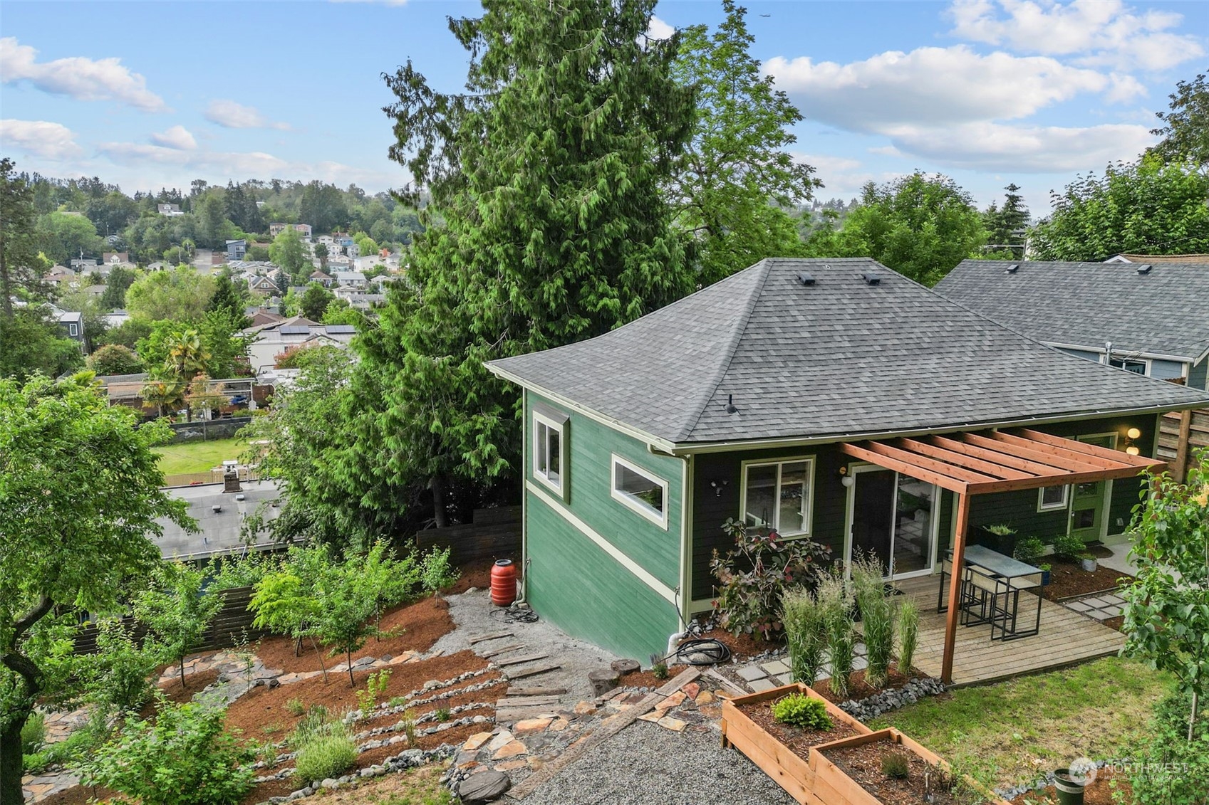 5503 Renton Avenue South Seattle, WA 98118 - Photo 34 of 39 an aerial view of a house