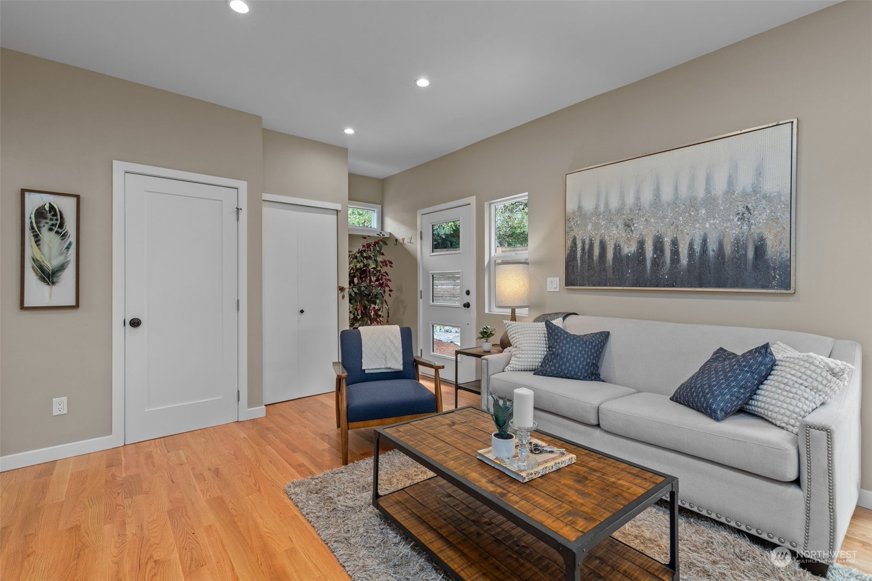 5503 Renton Avenue South Seattle, WA 98118 - Photo 4 of 39 a living room with furniture and a rug