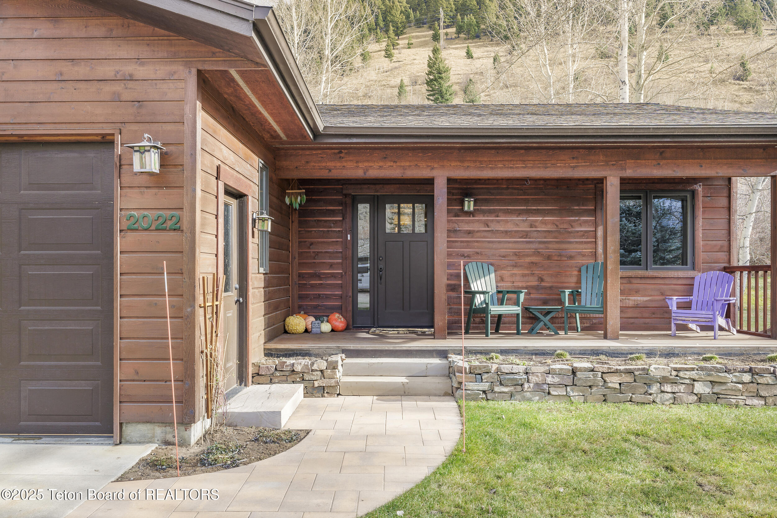 2022 Hidden Ranch Loop Jackson, WY 83001 - Photo 4 of 30 Front Walkway