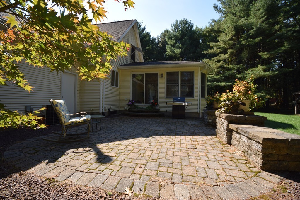 222 Somers Road Hampden, MA 01036 - Photo 27 of 30 a view of a house with a patio