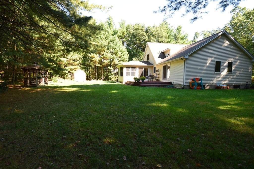222 Somers Road Hampden, MA 01036 - Photo 29 of 30 a front view of house with yard and green space