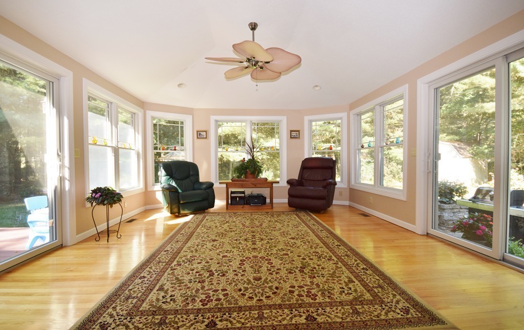 222 Somers Road Hampden, MA 01036 - Photo 5 of 30 a living room with furniture and a large window
