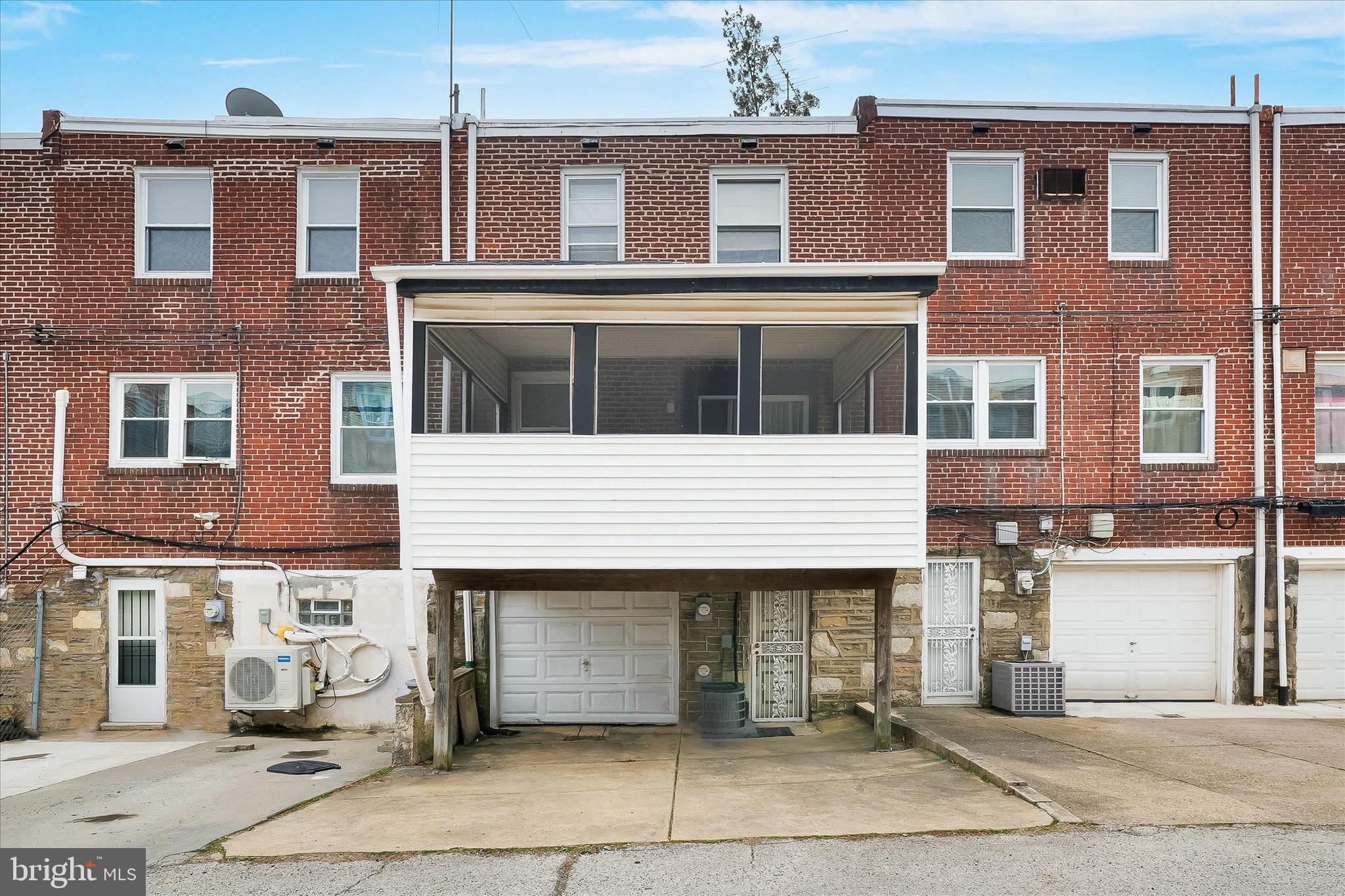 7951 Rugby Street Philadelphia, PA 19150 - Photo 23 of 24 Rear of Deck & Garage