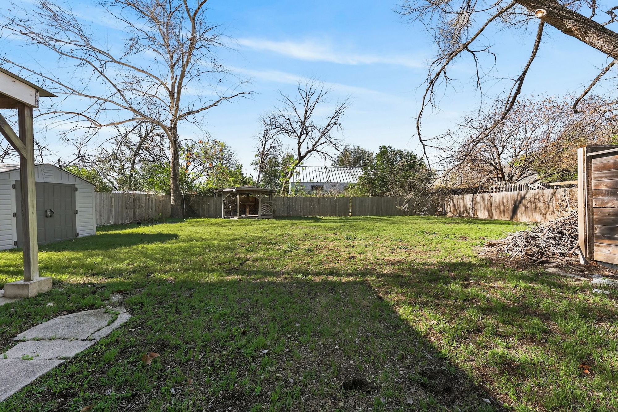 609 Fletcher Street Austin, TX 78704 - Photo 21 of 25 a view of a house with a yard