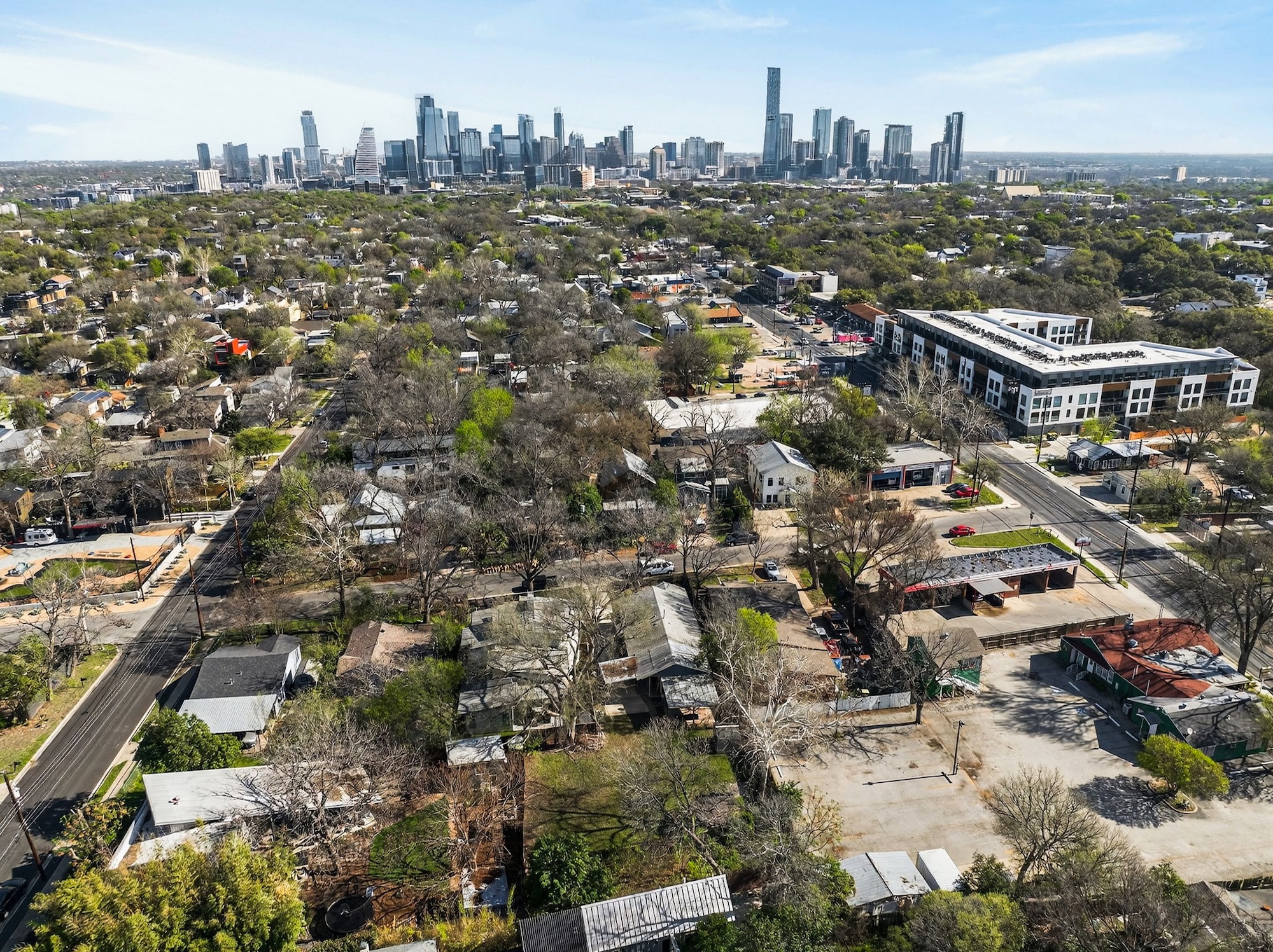 609 Fletcher Street Austin, TX 78704 - Photo 23 of 25 an aerial view of city