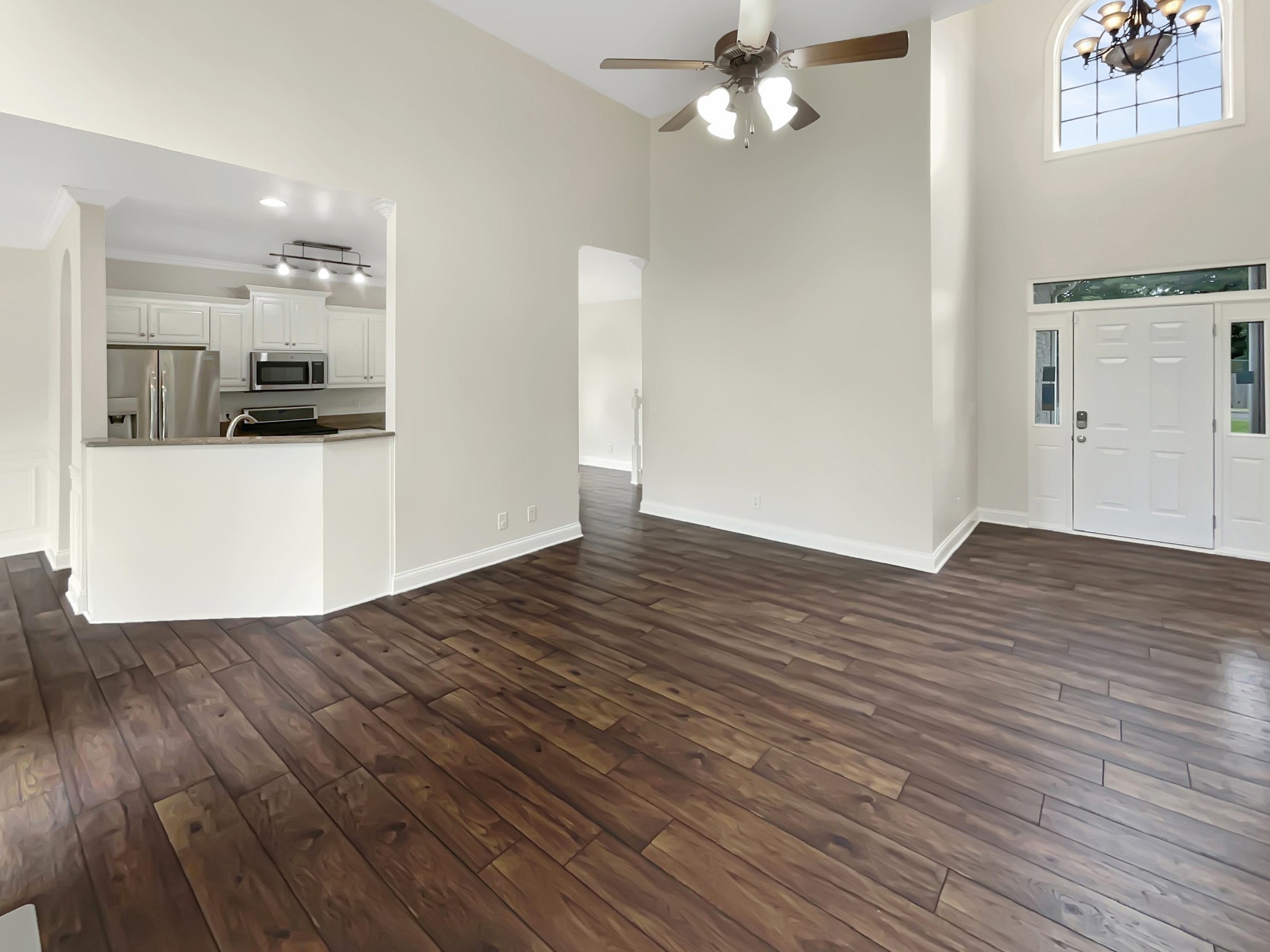 710 Heritage Road Lebanon, TN 37087 - Photo 18 of 23 a view of a kitchen with wooden floor and a kitchen space