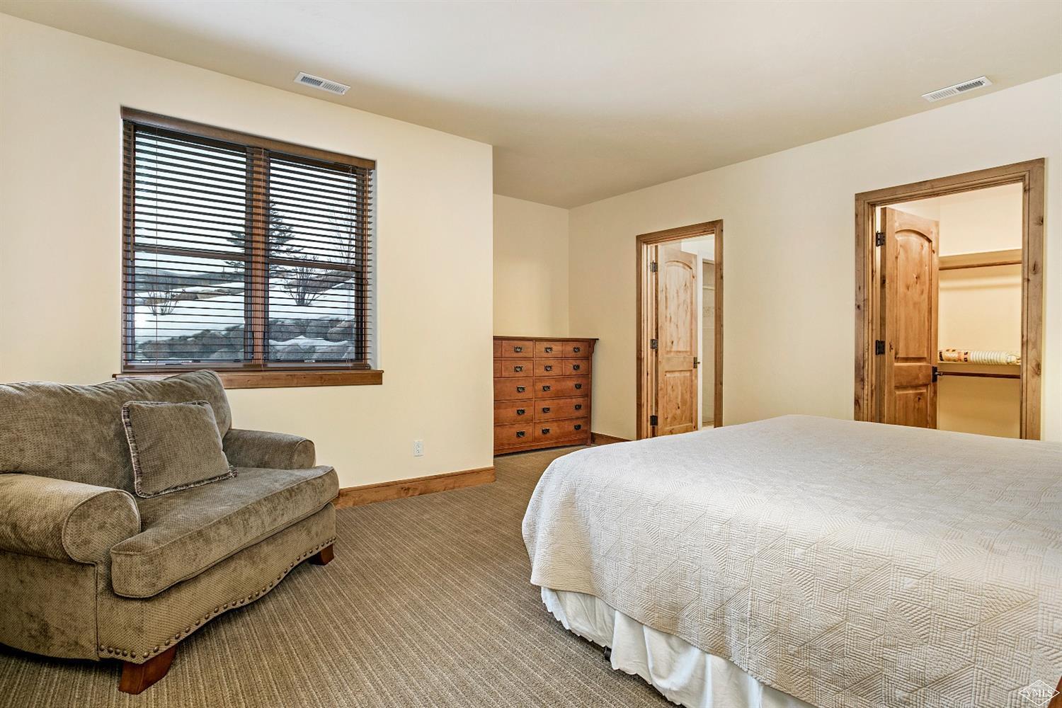 46 Hollis Lane Edwards, CO 81632 - Photo 19 of 25 a spacious bedroom with a bed and a couch