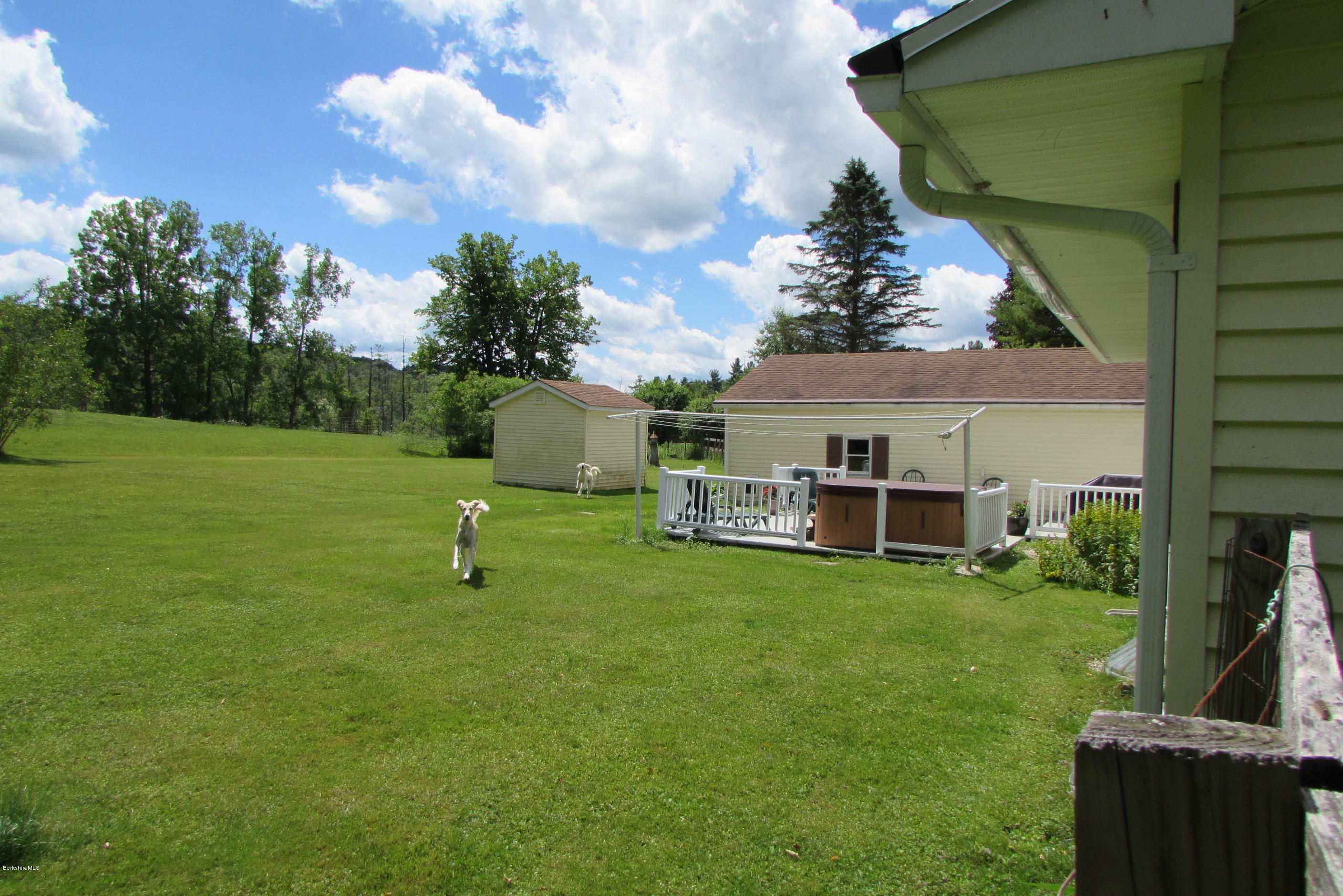 175 Tamarack Road Pittsfield, MA 01201 - Photo 12 of 22 Back Yard and Hot Tub