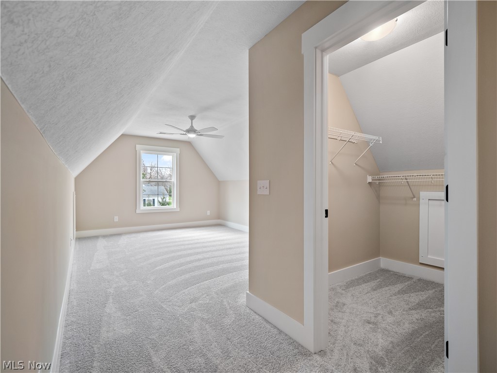 34270 Brookside Lane North Ridgeville, OH 44039 - Photo 44 of 50 Additional living space featuring light carpet and ceiling fan