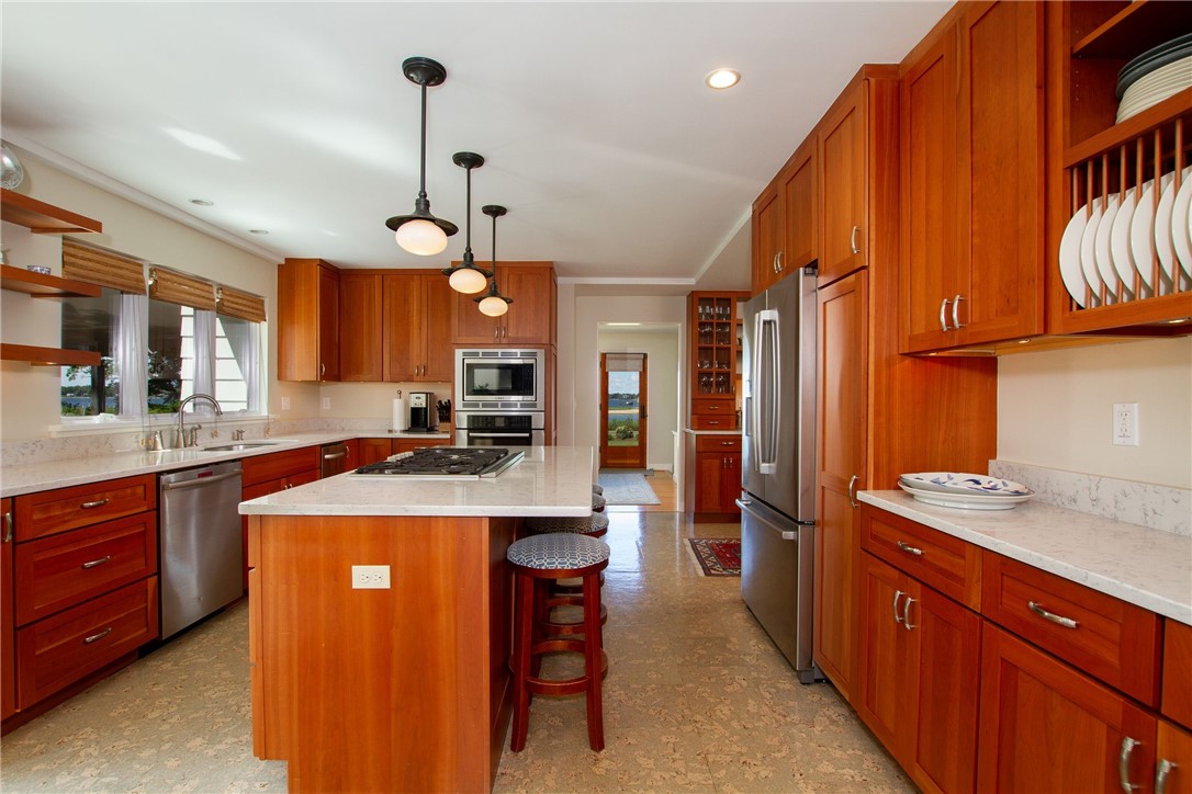151 Ferry Road Bristol, RI 02809 - Photo 17 of 49 Generous eat in kitchen allows for plenty of storage