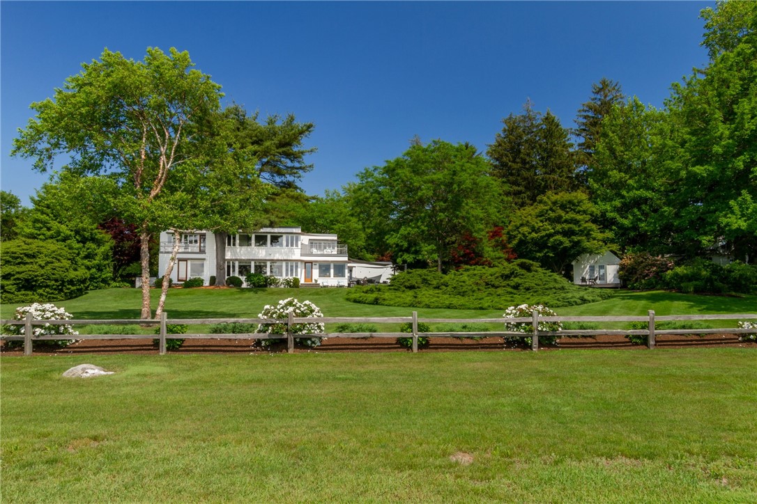 151 Ferry Road Bristol, RI 02809 - Photo 2 of 49 Generous walls of glass, outdoor spaces and guest house take in the incredible natural beauty of the landscape